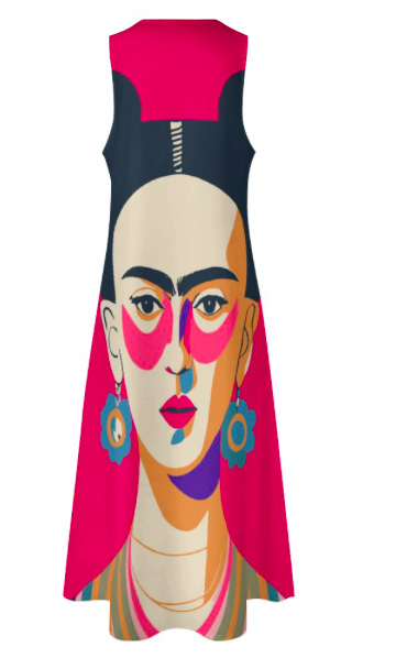 Puccelli Frida Kahlo designer dress